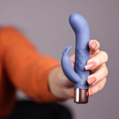 Loveline Mini Rabbit Vibrator (Blue Horizon)